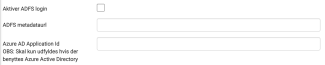 Aktivering af Azure AD login 
