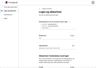 Bruger har tilknyttet flere AD-organisationer