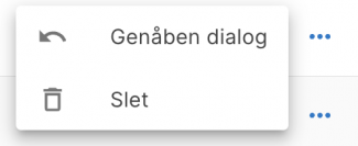 Genåben eller slet dialog