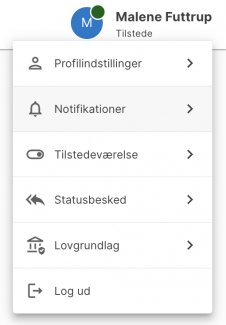 Klik på notifikationer