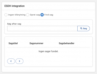 ESDH integration