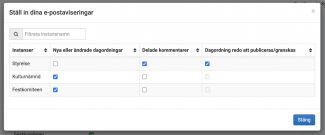 Så här anpassar du dina e-postaviseringar