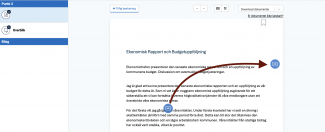 Når du har gemt noten